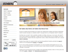 Tablet Screenshot of eichberg-gmbh.de